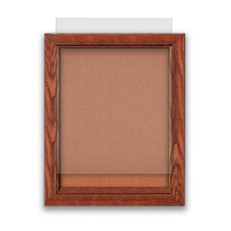 United Visual Products Indoor Enclosed Combo Board, 72"x36", Gold Frame/Black Porcelain & Cloud UVCB7236G-BLKPORC-CLOUD